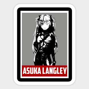 Asuka Langley Sticker